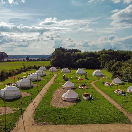 Domo Camp - Nature Glamping Hof Viehbrook Hotell Rendswuhren Exteriör bild