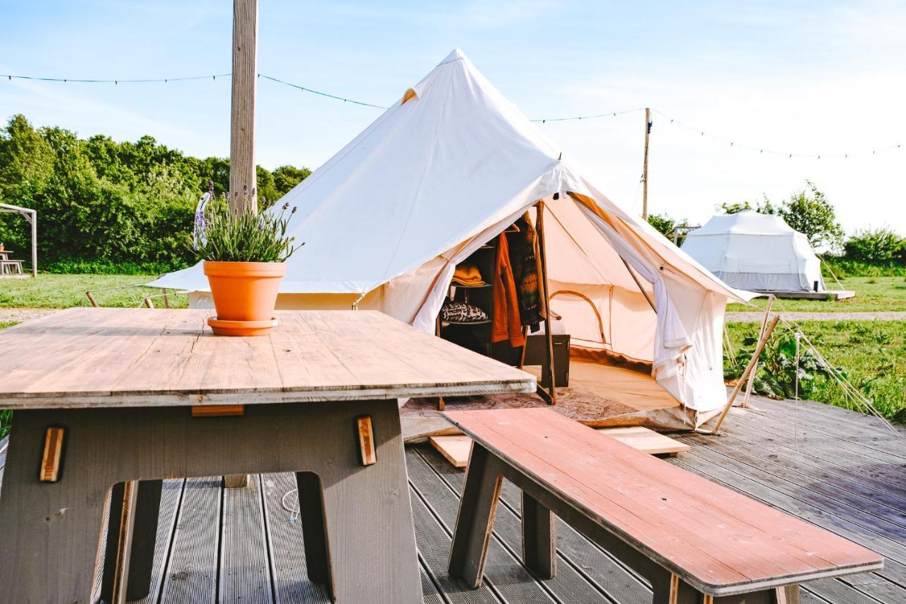 Domo Camp - Nature Glamping Hof Viehbrook Hotell Rendswuhren Exteriör bild