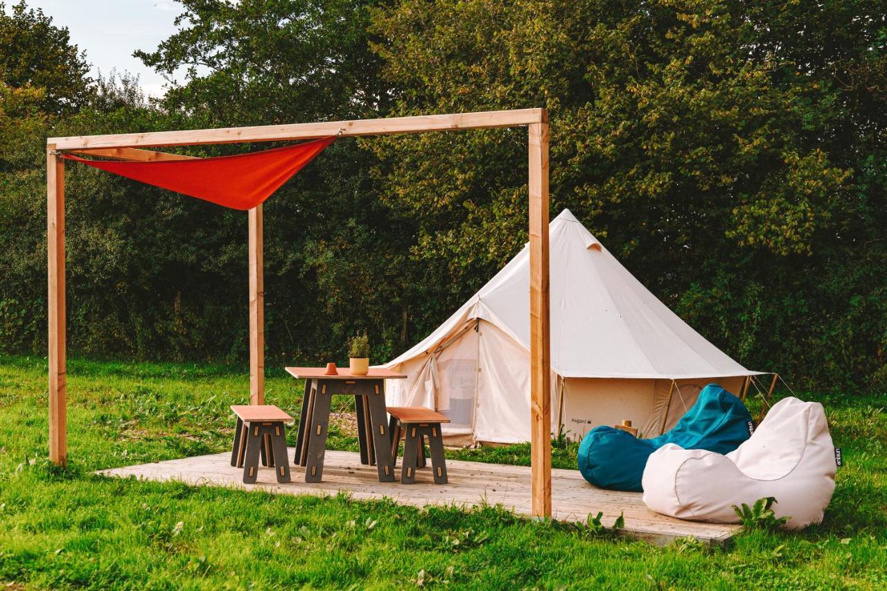 Domo Camp - Nature Glamping Hof Viehbrook Hotell Rendswuhren Exteriör bild